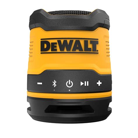 Dewalt mini speaker - DEWALT Altavoz Bluetooth 20V MAX* para el lugar de trabajo (DCR006) DEWALT Radio Bluetooth portátil de 12 V/20 V Max, inalámbrica, rango de 100 pies, subwoofers de 3.5 pulgadas, lugar de trabajo (DCR028B) DEWALT MAX 20V Cargador de Radio de batería DCR025 de la clase herramientas portátiles. 